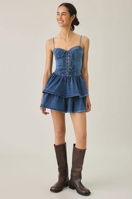 urban outfitters mini dress knee length dresses for ladies Black Lace White Chocolate Couture Striped cotton brings a fresh Urban Outfitters | our summer