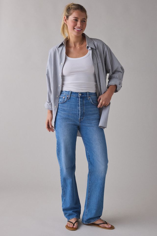 Levi’s® Ribcage High-Rise Slim Straight Jeans #5