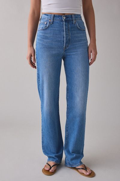 Levi’s® Ribcage High-Rise Slim Straight Jeans