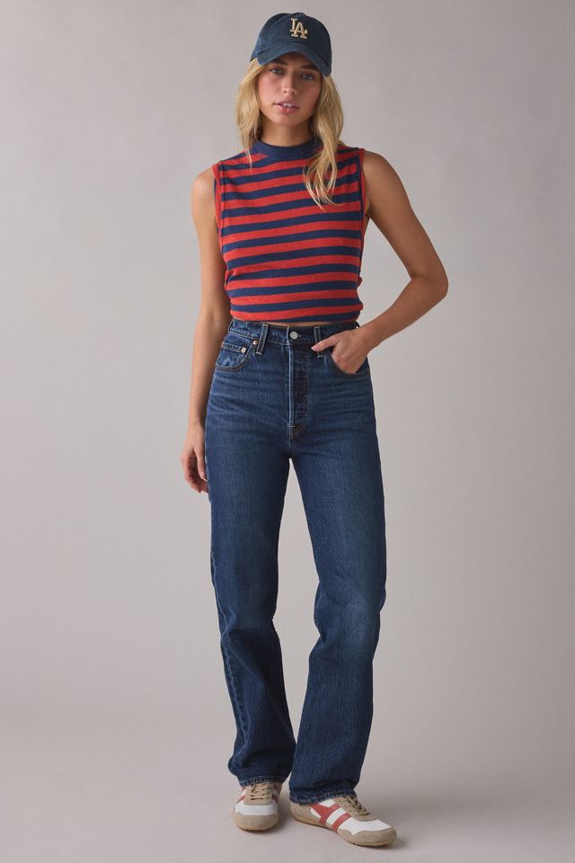 Levi’s® Ribcage High-Rise Slim Straight Jeans #4