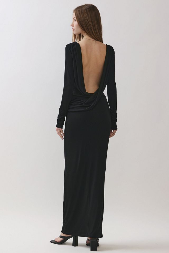 Personal Code Athena Low Cowl Back Maxi Dress #3