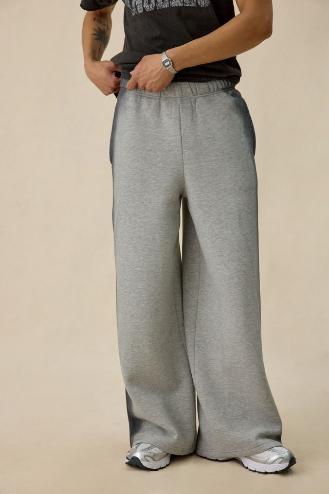 UO Sprayed Stripe Baggy Open Hem Sweatpants #2