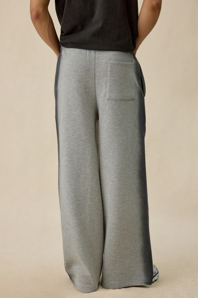 UO Sprayed Stripe Baggy Open Hem Sweatpants #3