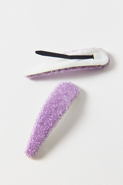 Moonlight Glitter Snap Clips Set