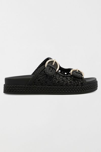 MIA Trendy Woven Slide Sandal