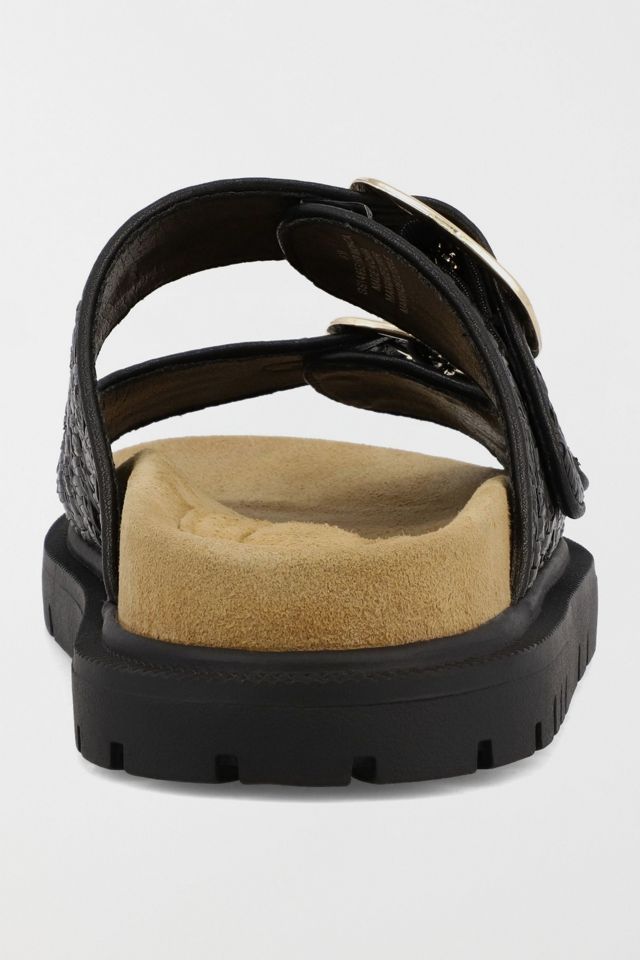MIA Monica Raffia Slide Sandal #2
