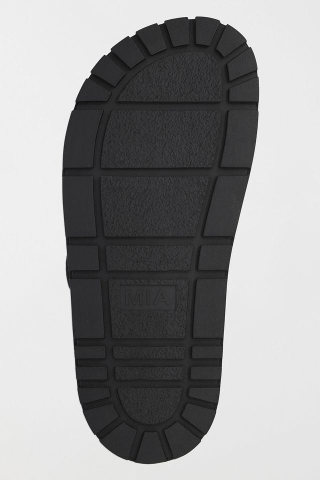 MIA Monica Raffia Slide Sandal #4