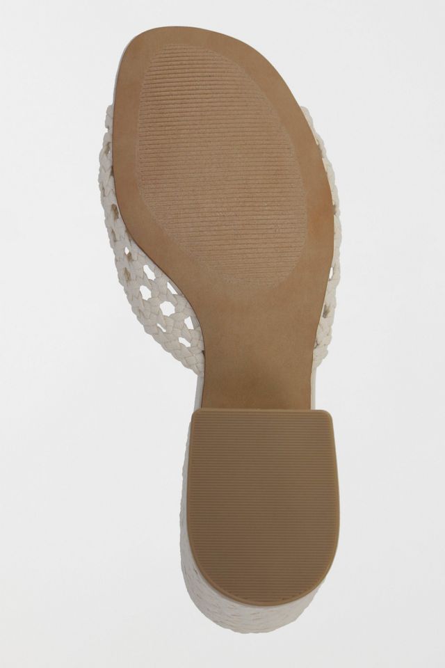 MIA Sahar Woven Block Heel Sandal #4