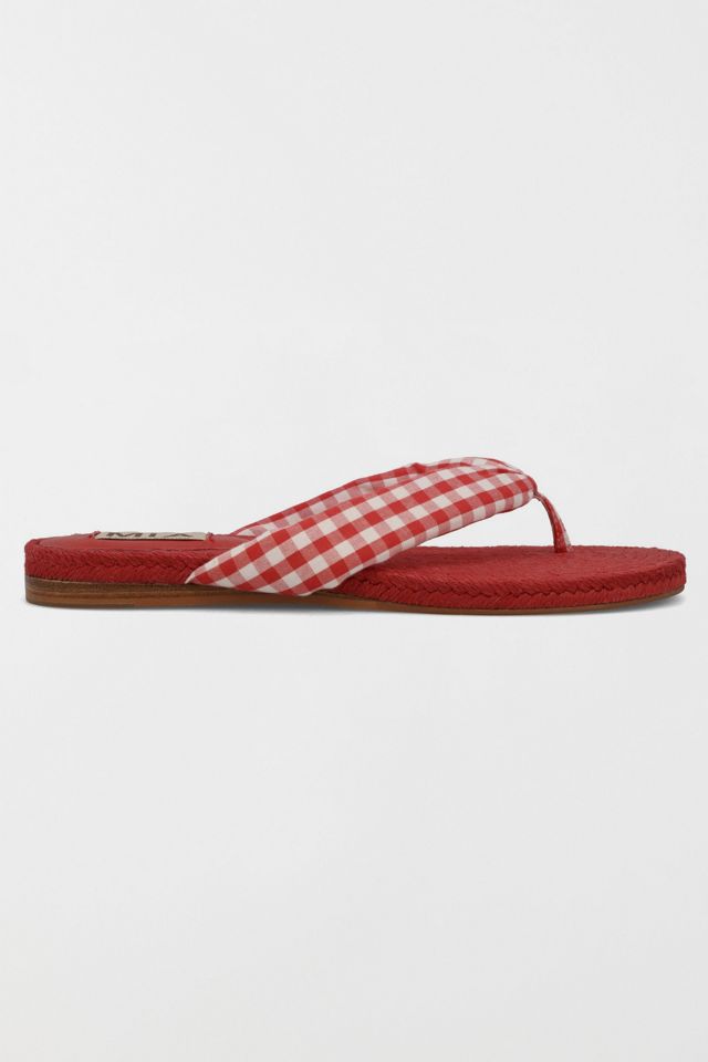 MIA Aleena Gingham Thong Sandal #1