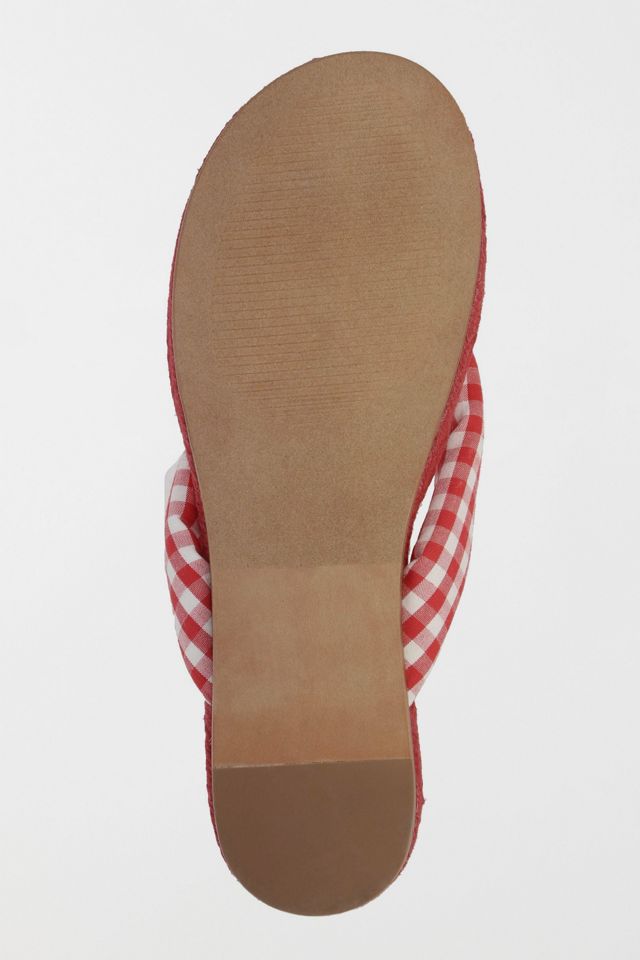 MIA Aleena Gingham Thong Sandal #4