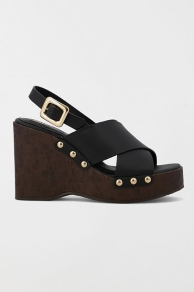 MIA Elleiana Studded Wedge Sandal