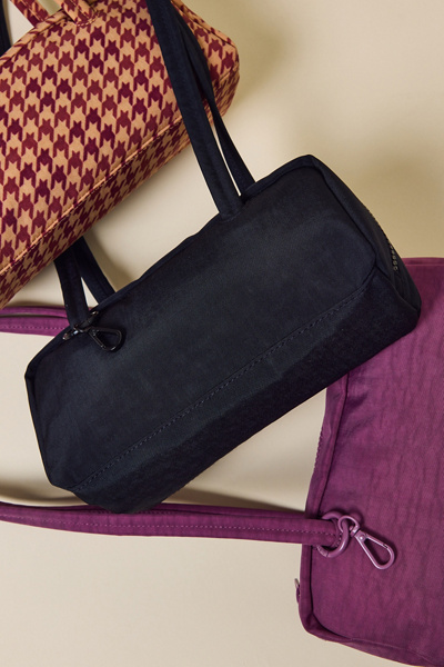BAGGU Small Nylon Bowler Bag