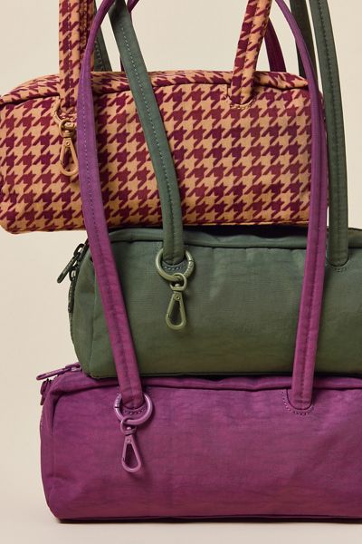 BAGGU Small Nylon Bowler Bag