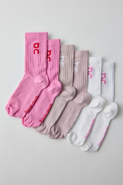 On Cloud Logo Hi Socks 3-Pack