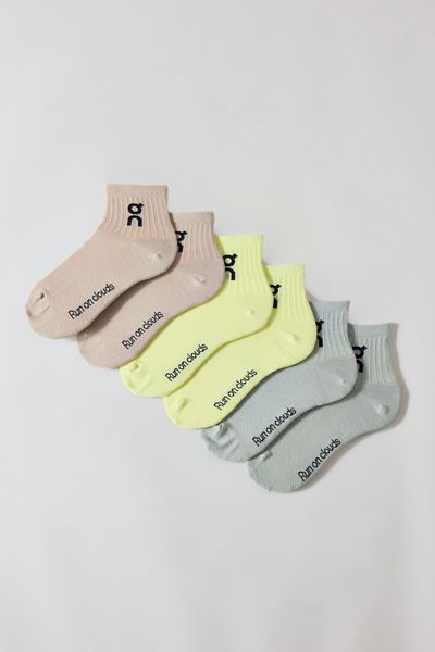 On Cloud Logo Mid Socks 3-Pack