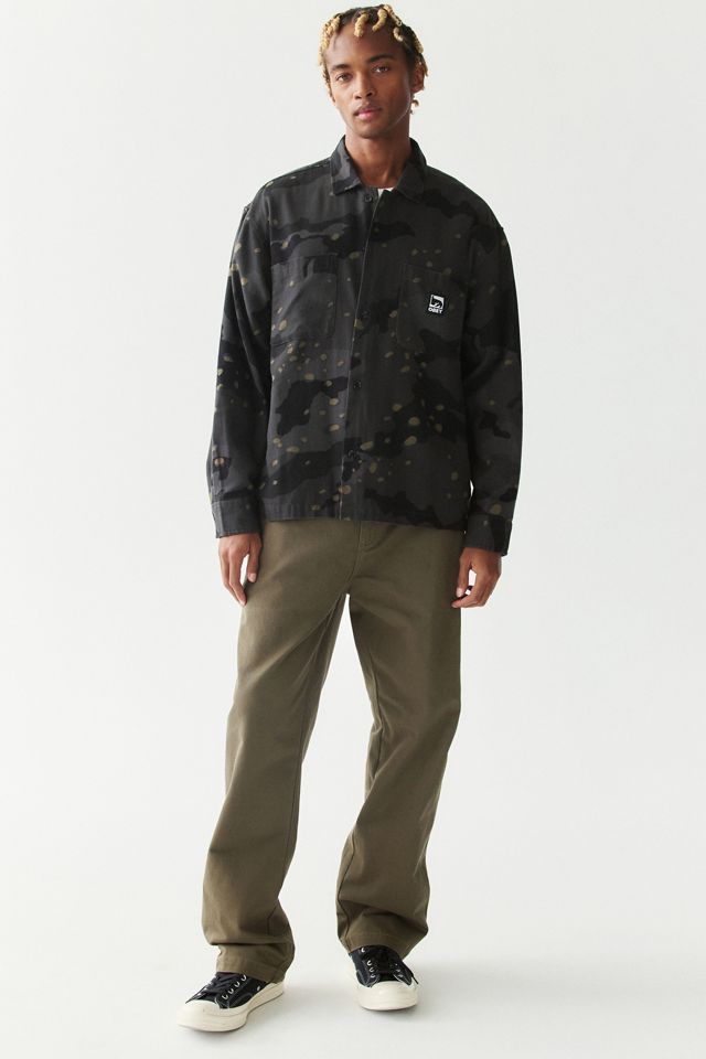 OBEY Desert Camo Long Sleeve Shirt #1