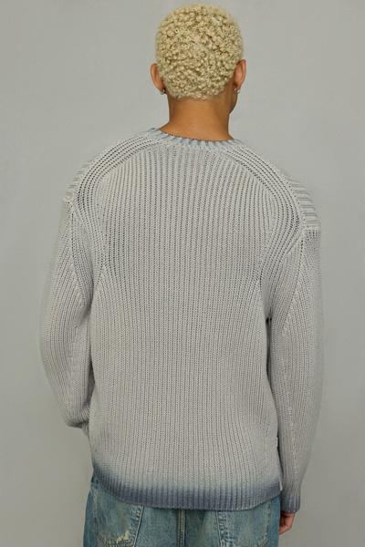 OBEY Ian Faded Wash Crew Neck Sweater
