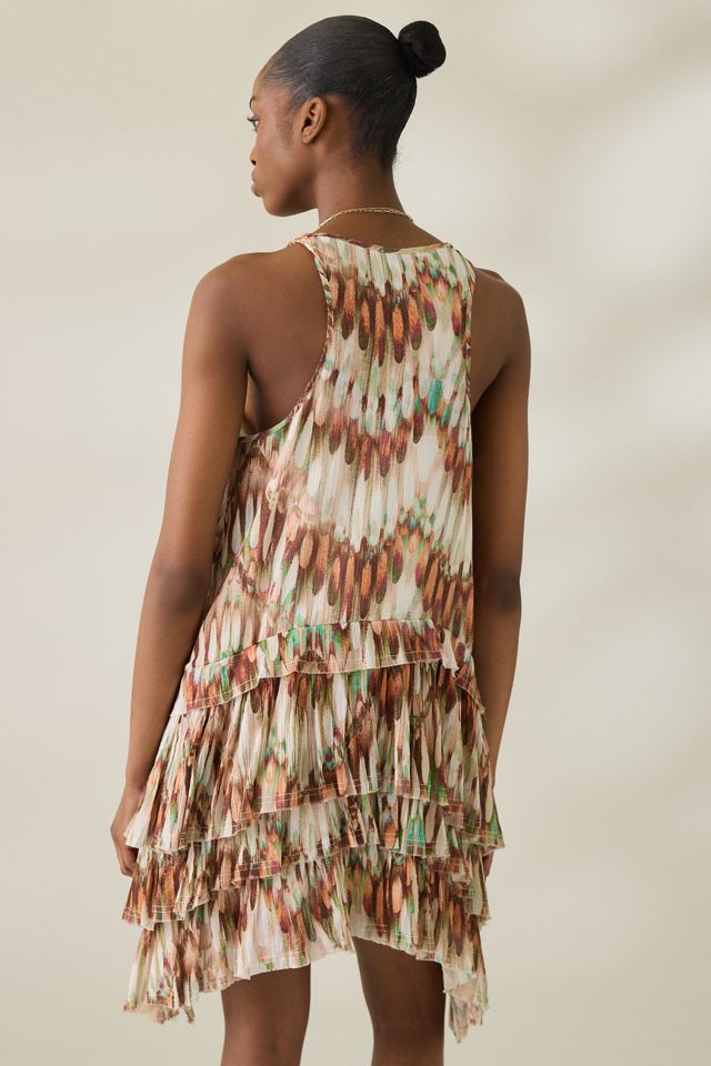 AllSaints Cavalry Relaxed Fit Tiered Mini Dress #2