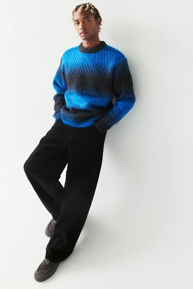 OBEY Haze Gradient Crew Neck Sweater #1