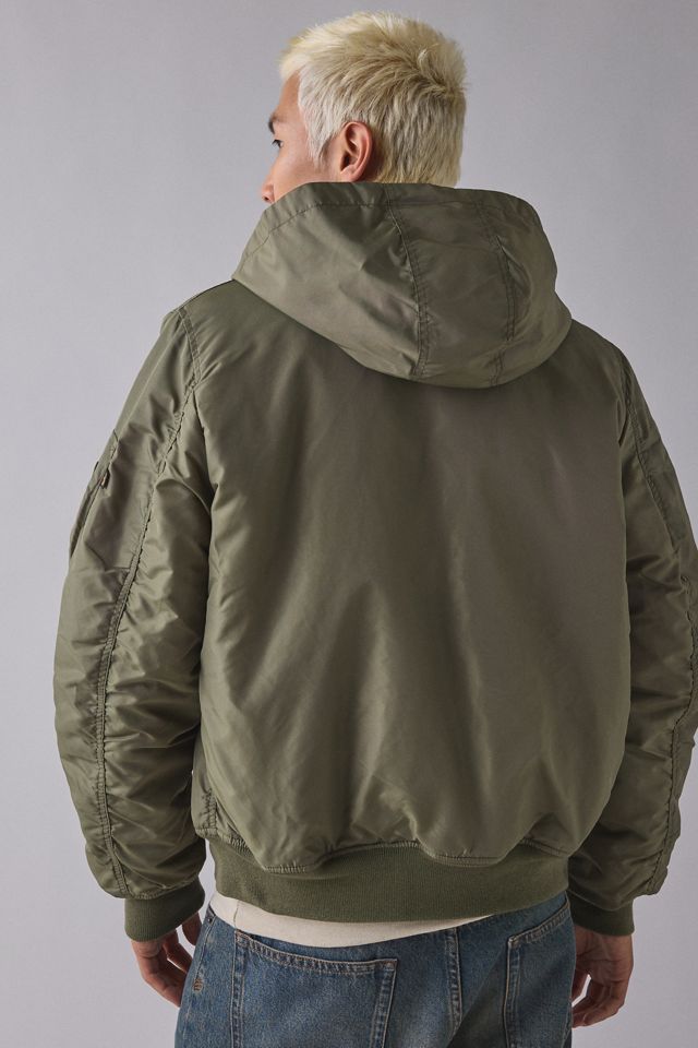 Alpha Industries MA-1 Hooded Flight Jacket #1