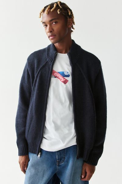 OBEY Ryo Zip Cardigan