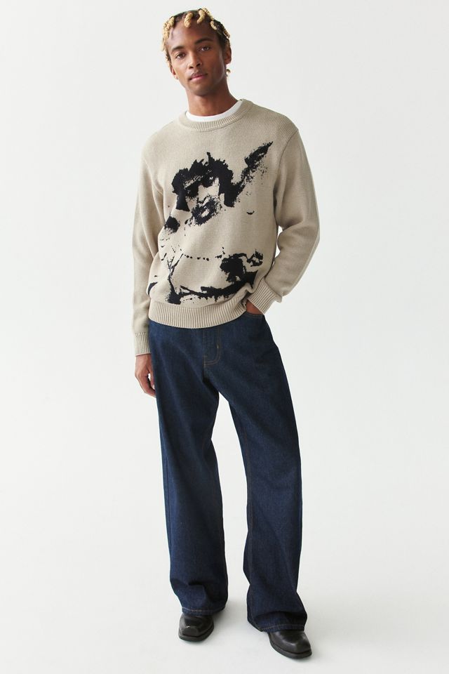 OBEY Cherub Motif Crew Neck Sweater #1