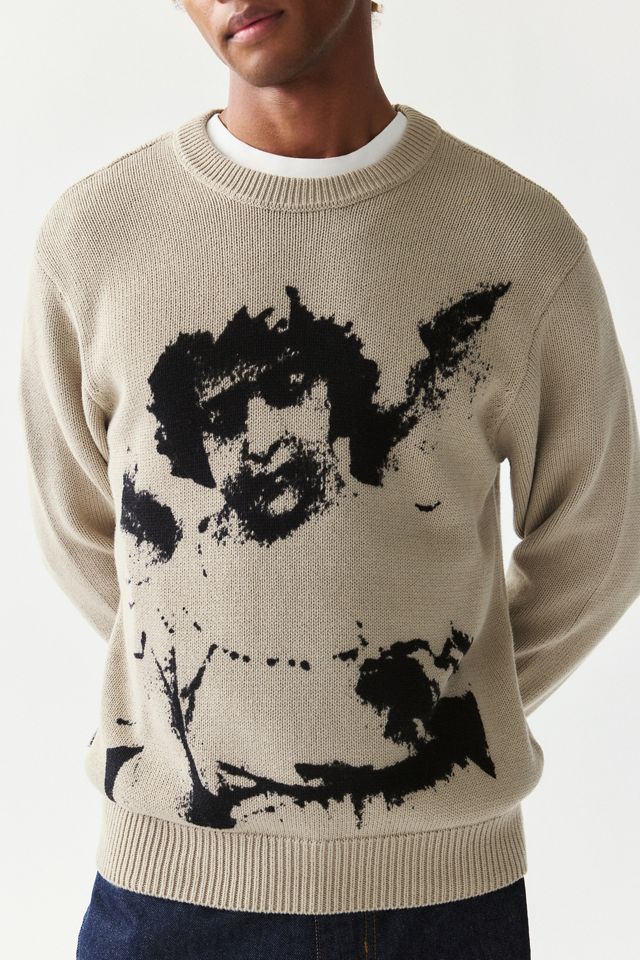 OBEY Cherub Motif Crew Neck Sweater #2