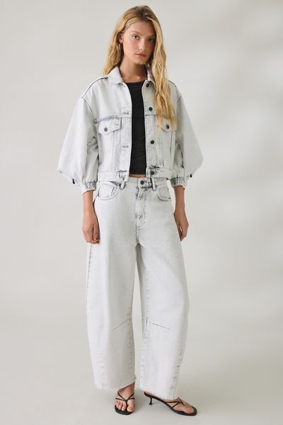 AllSaints Payton High-Rise Barrel Leg Jeans