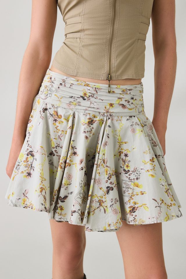 AllSaints Tulip Godet Mini Skirt #1