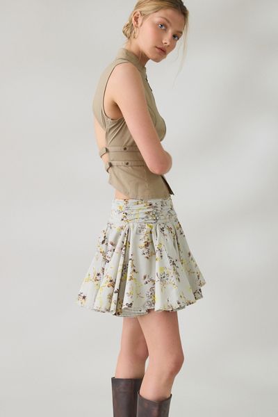 AllSaints Tulip Godet Mini Skirt