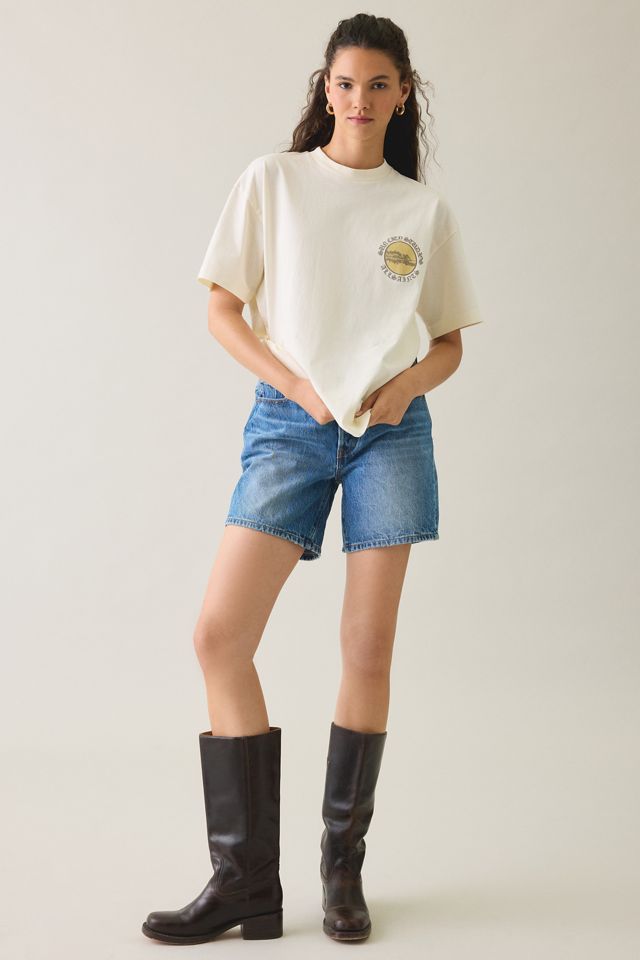 AllSaints Etta Sun City Graphic Oversized Tee #1