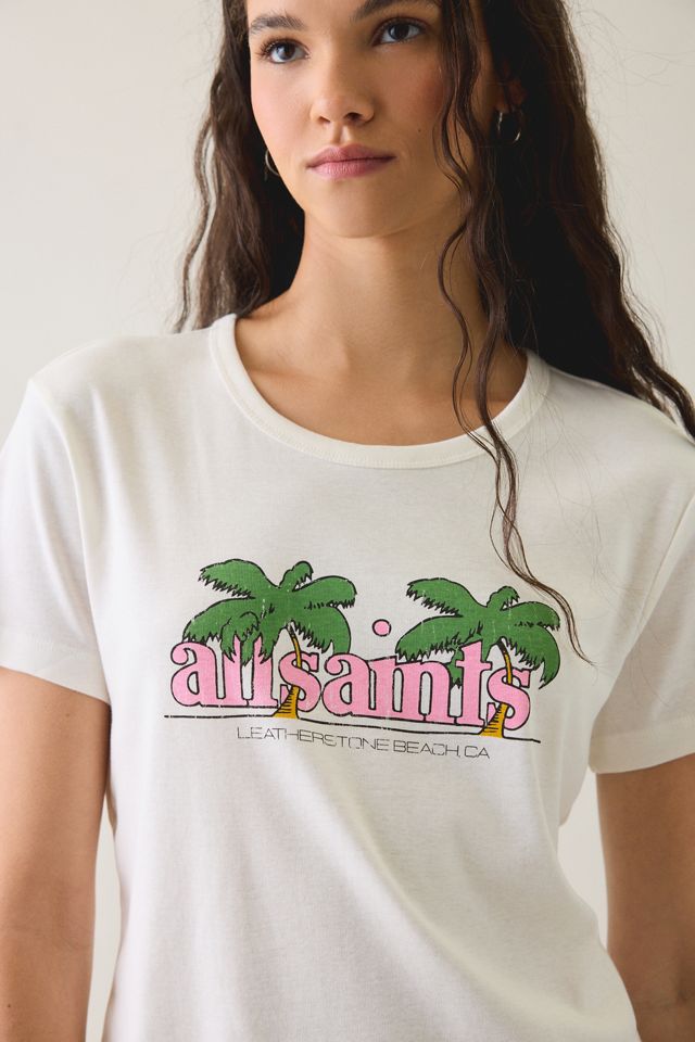 AllSaints Stevie Troppo Graphic Slim Tee #2