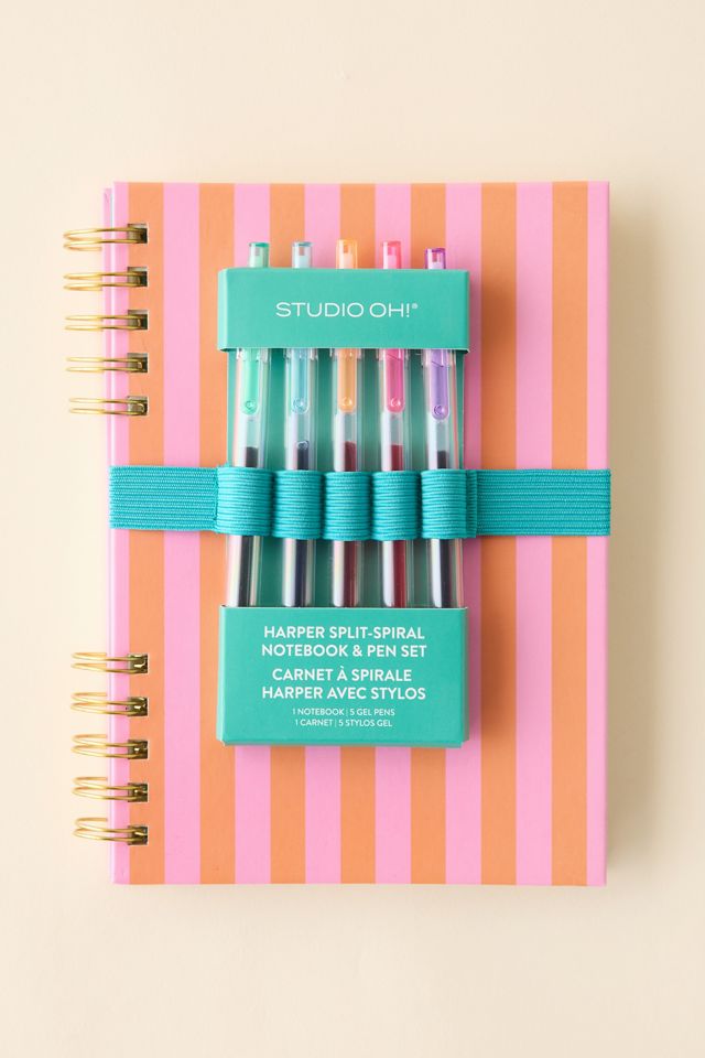 Studio Oh! Harper Split-Spiral Notebook & Pen Set #4