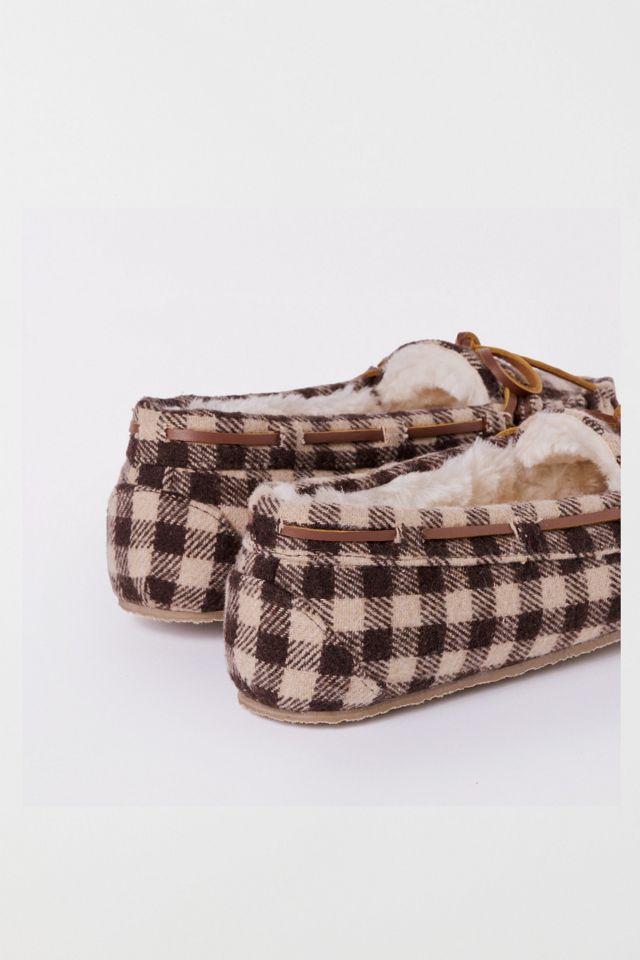 Minnetonka Cally Faux Fur Suede Moccasin Slipper #2