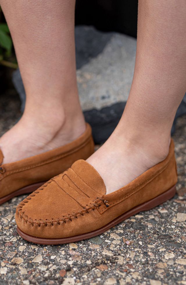 Minnetonka Suede Mellony Penny Loafer #2