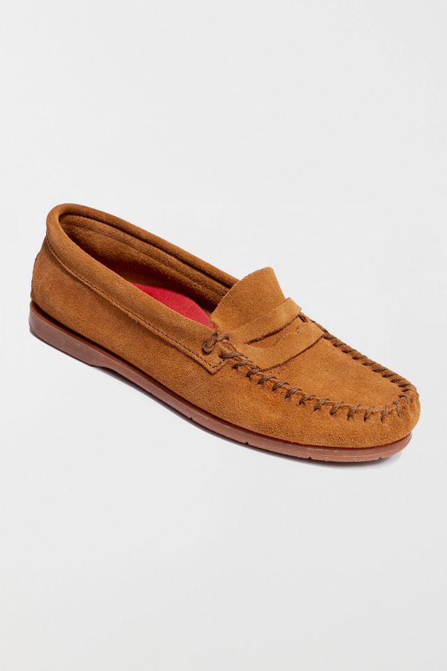 Minnetonka Suede Mellony Penny Loafer #4