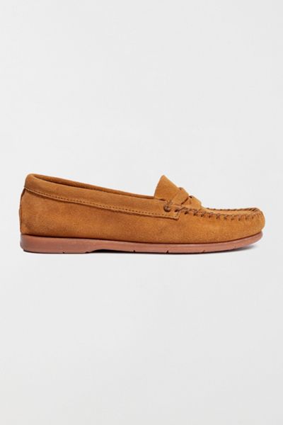 Minnetonka Suede Mellony Penny Loafer