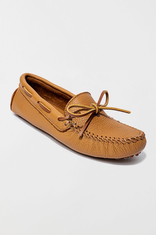 Minnetonka Leather Classic Driver Loafer #3