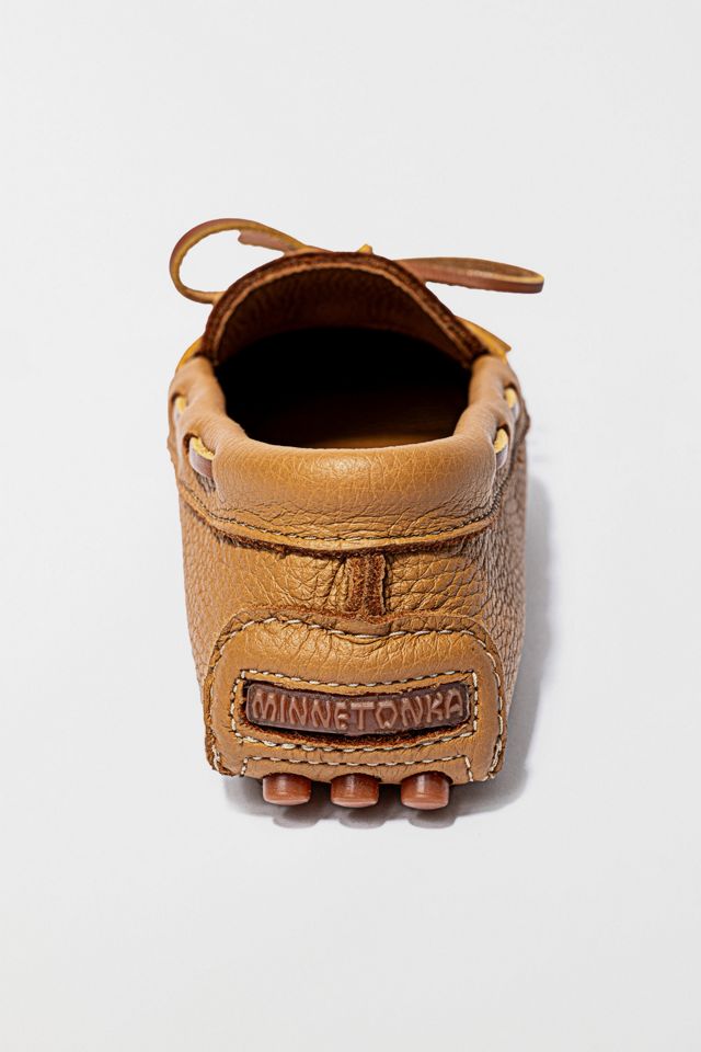 Minnetonka Leather Classic Driver Loafer #4
