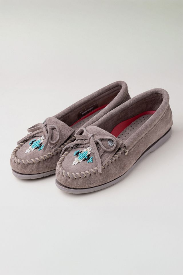 Minnetonka Nizhoni Suede Beaded Moccasin #2