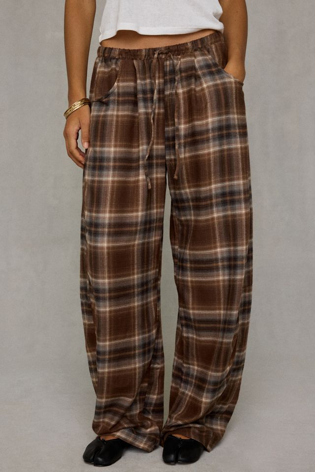 Out From Under Night In Plaid Flannel PJ Pants #1