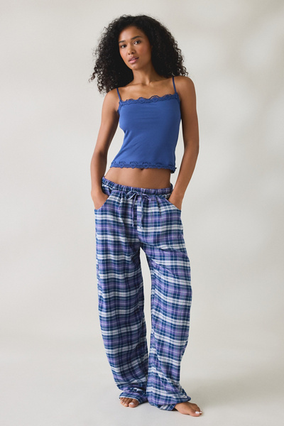 Out From Under Night In Plaid Flannel PJ Pants