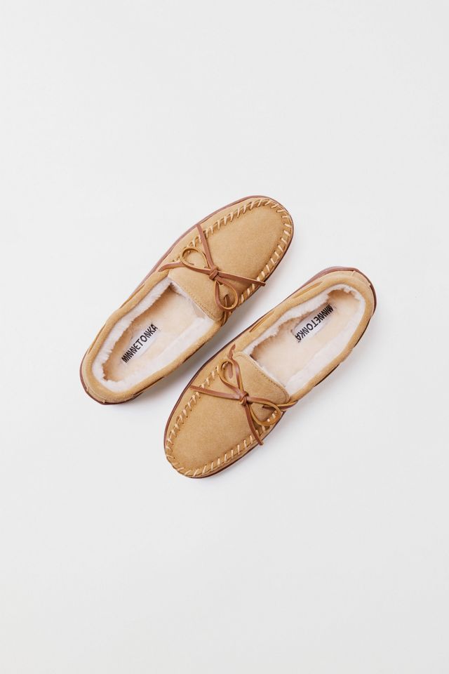 Minnetonka Suede Hardsole Moccasin Slipper #2