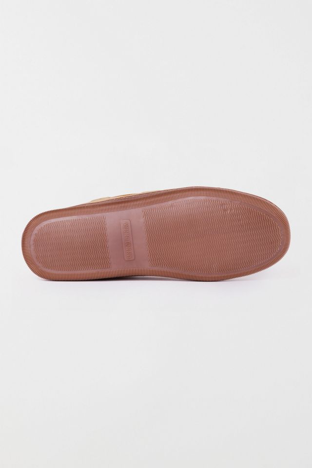 Minnetonka Suede Hardsole Moccasin Slipper #4