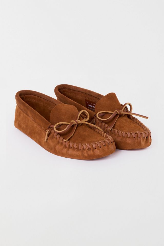 Minnetonka Men's Suede Softsole Moccasin Slipper #3