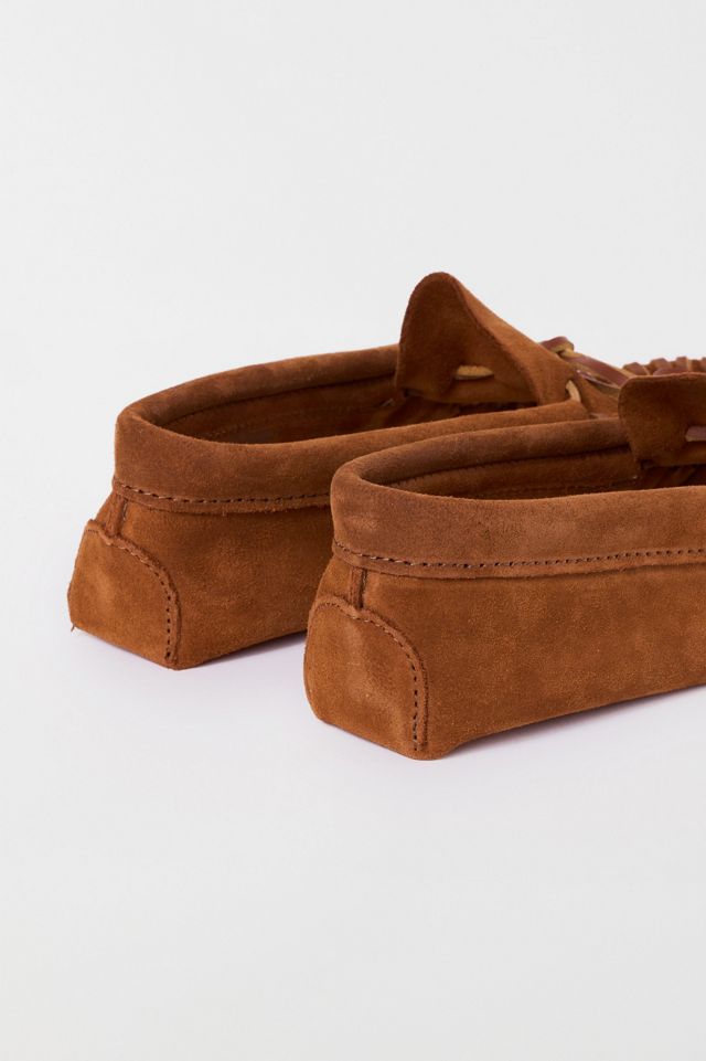 Minnetonka Men's Suede Softsole Moccasin Slipper #4