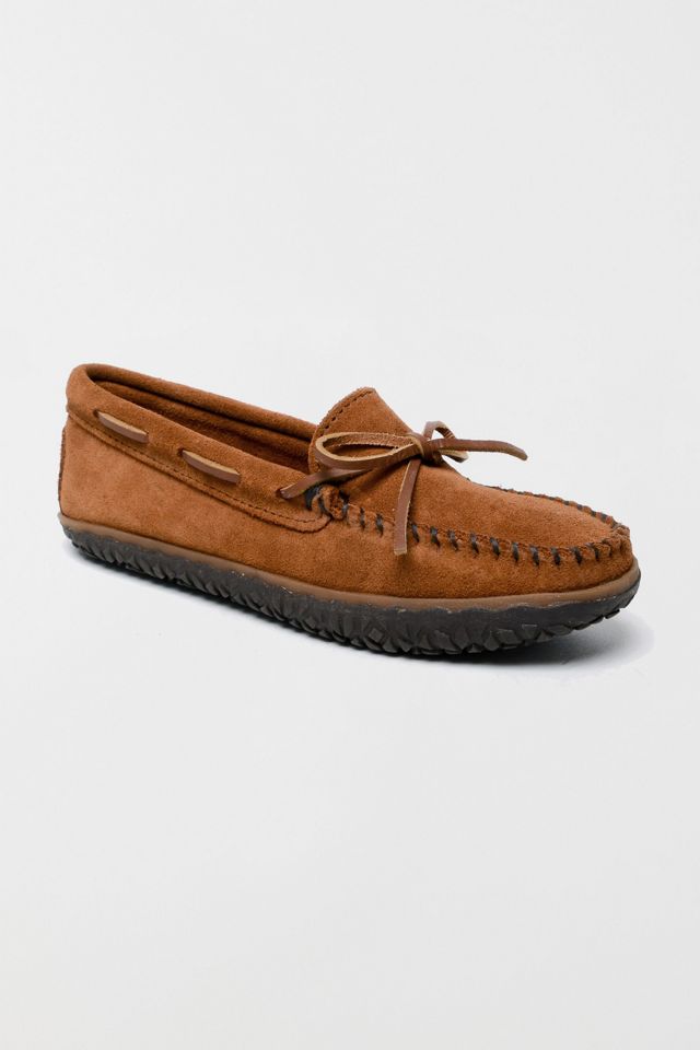 Minnetonka Suede Tread Loafer Moccasin #1