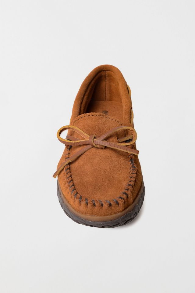 Minnetonka Suede Tread Loafer Moccasin #3