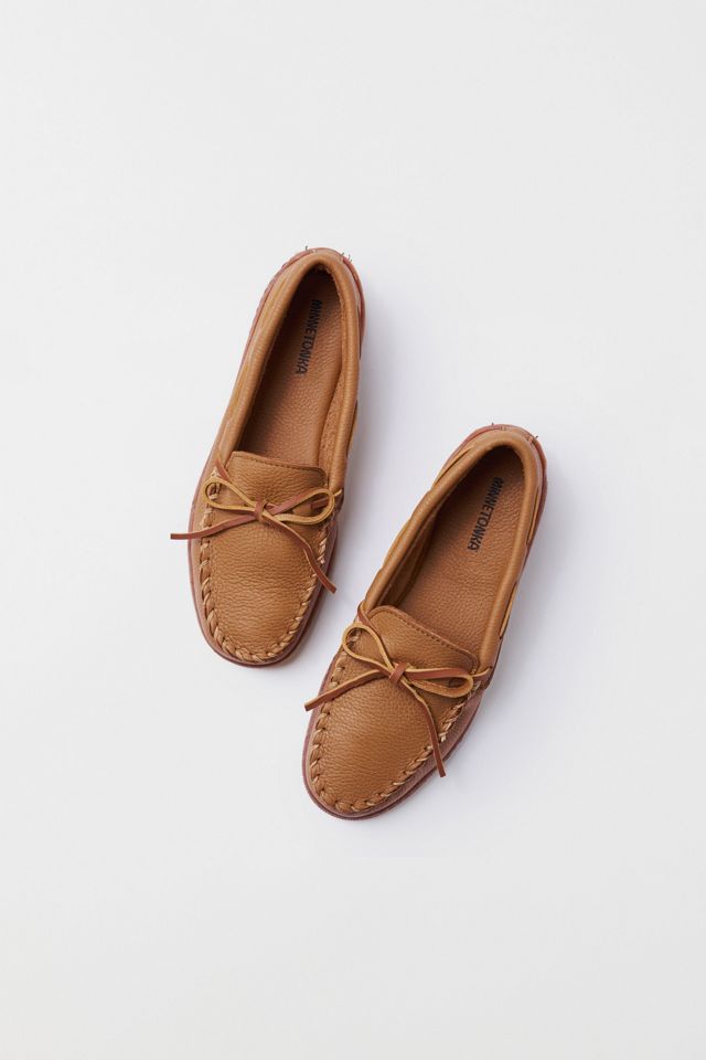 Minnetonka Moosehide Leather Moccasin Loafer #2