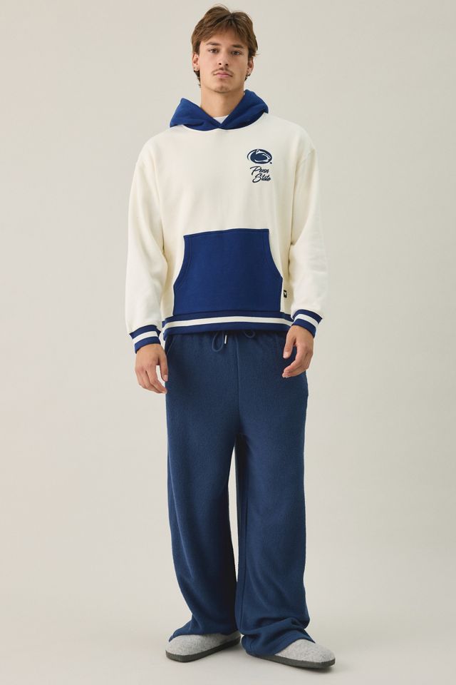 College Logo Graphic Colorblock Hoodie Sweatshirt #4